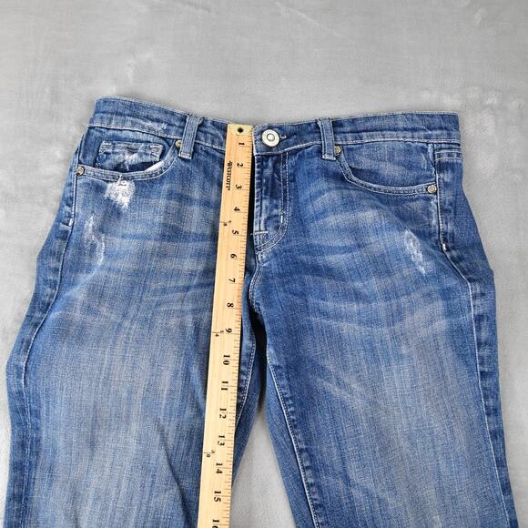 VIGOSS Jeans Womens 8 (32x30) London Boot Blue Denim P2520J - Picture 10 of 10